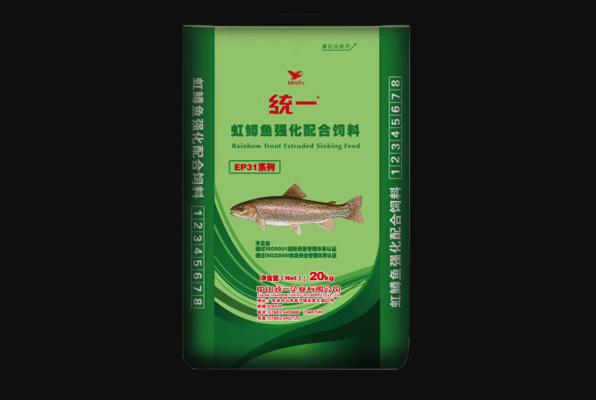 Rainbow Trout Extruded Sinking Feed Sinking Extruded Feed